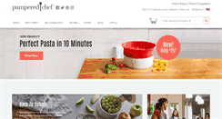 Desktop Screenshot of pamperedchef.com